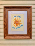 You are my sunshine
