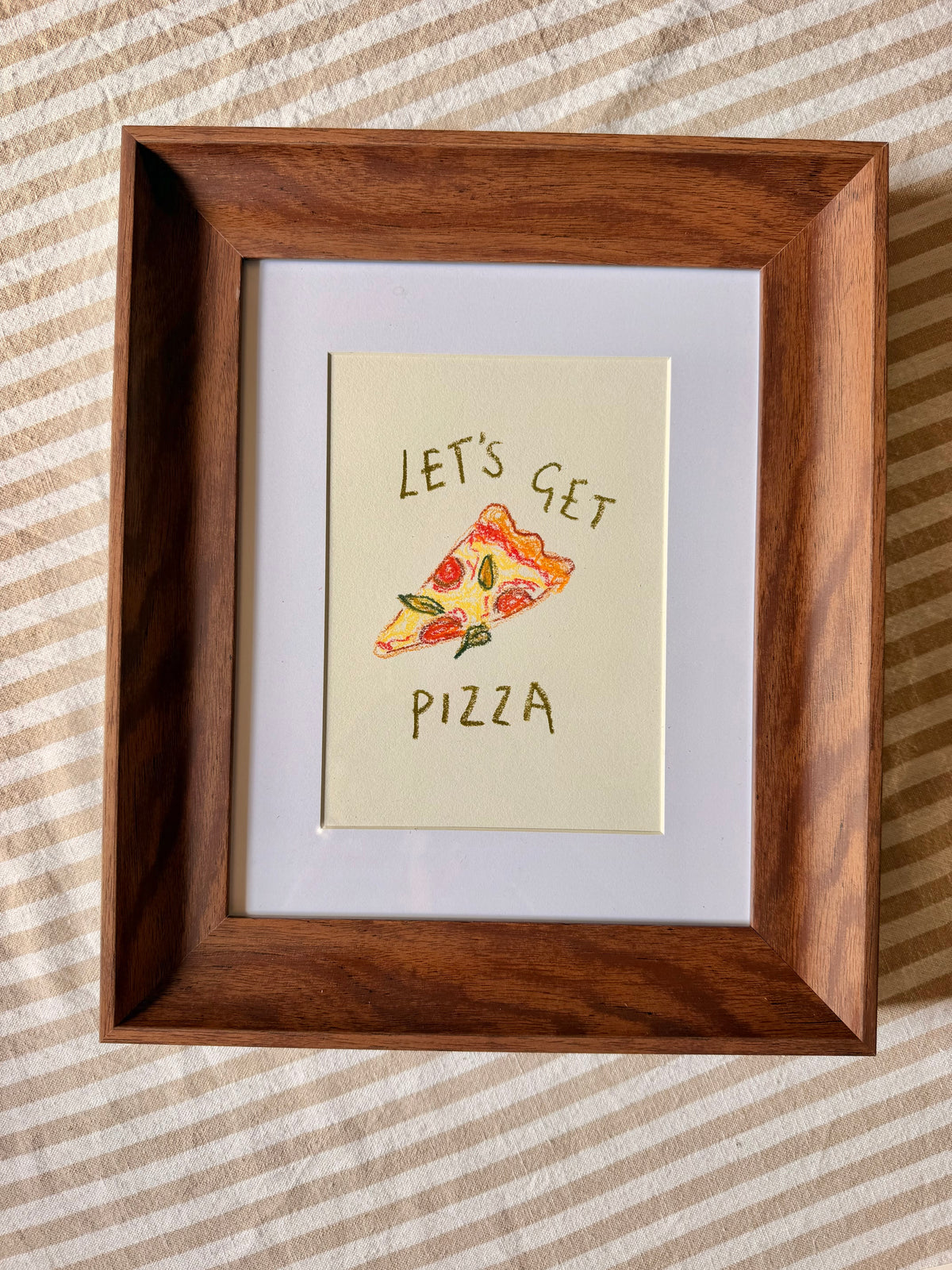 Let’s get pizza
