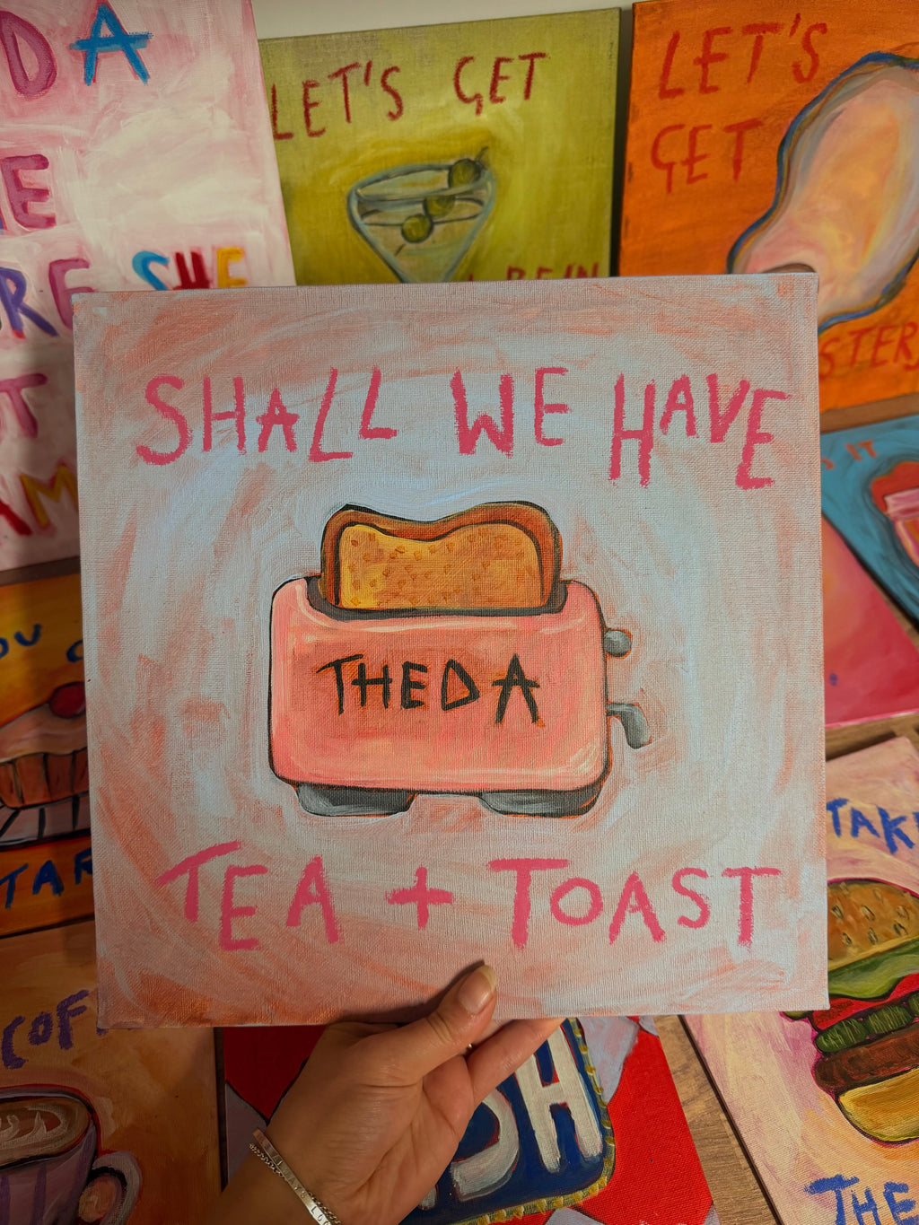 Shall we have tea and toast?