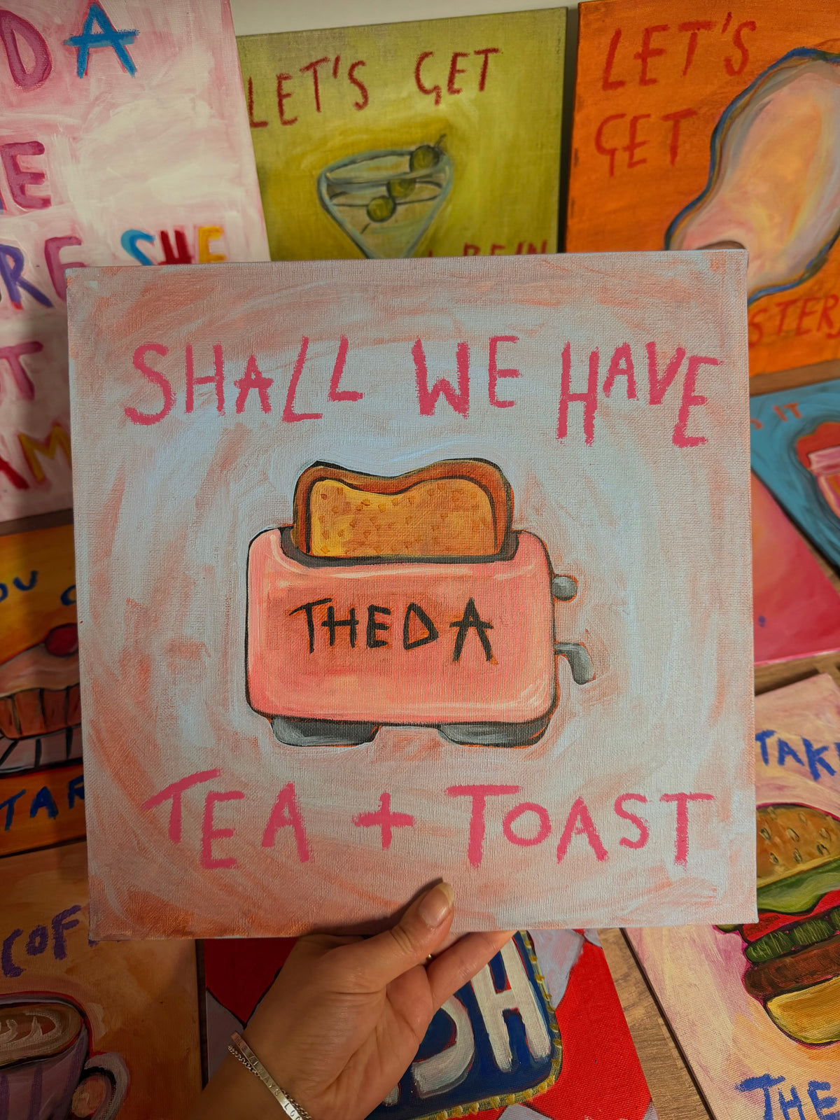 Shall we have tea and toast?