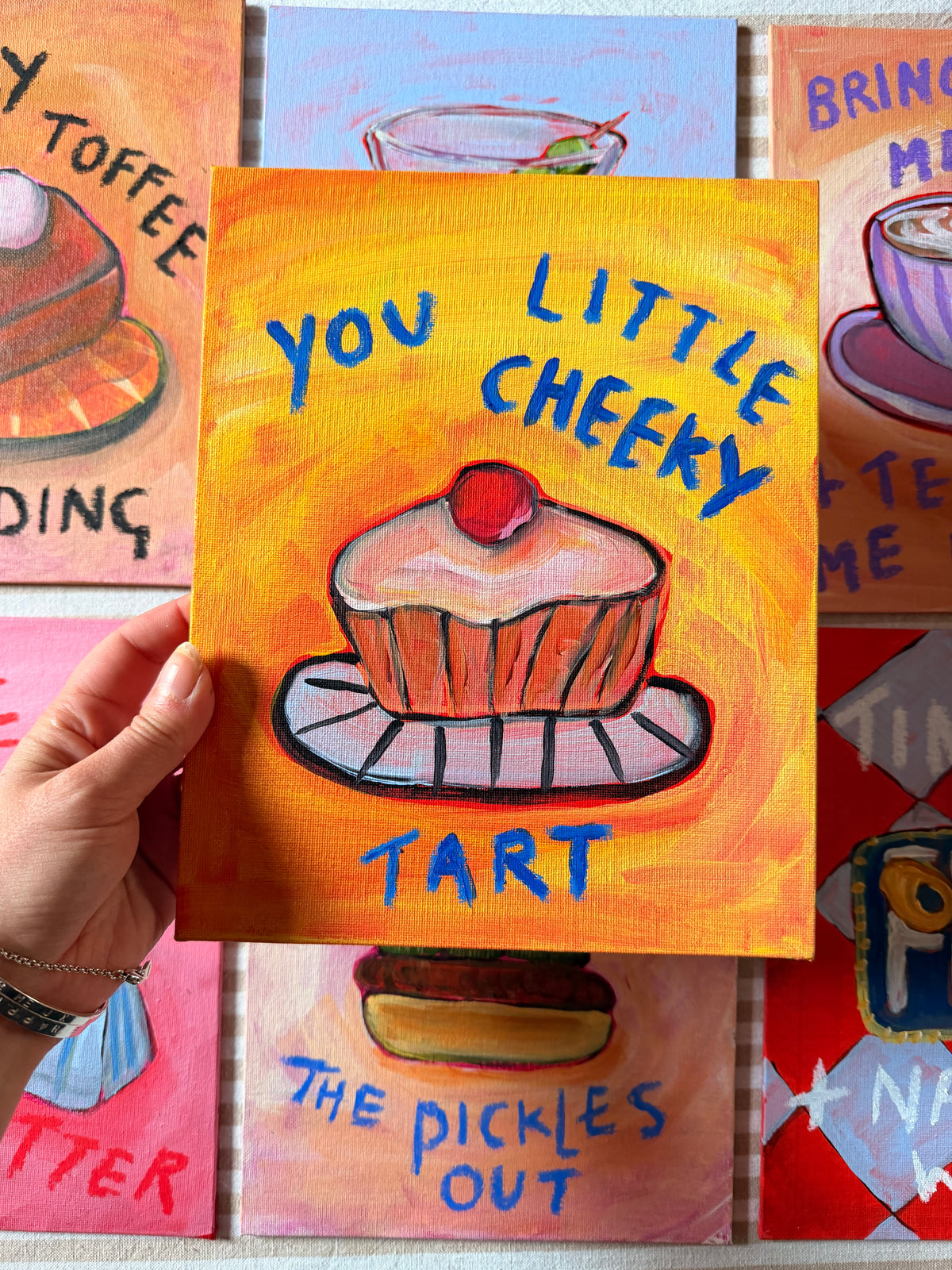 You little cheeky tart