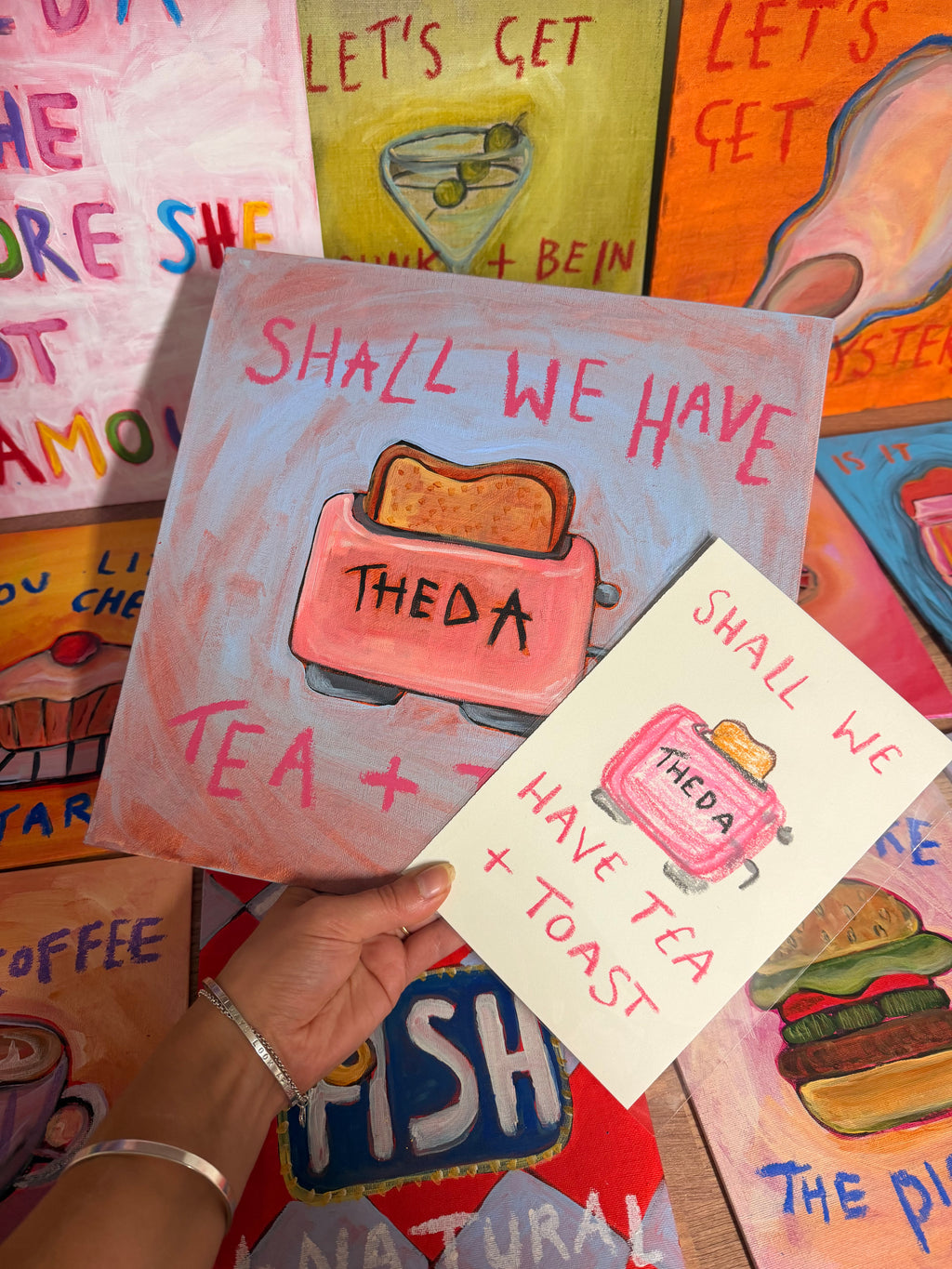 Shall we have tea and toast?