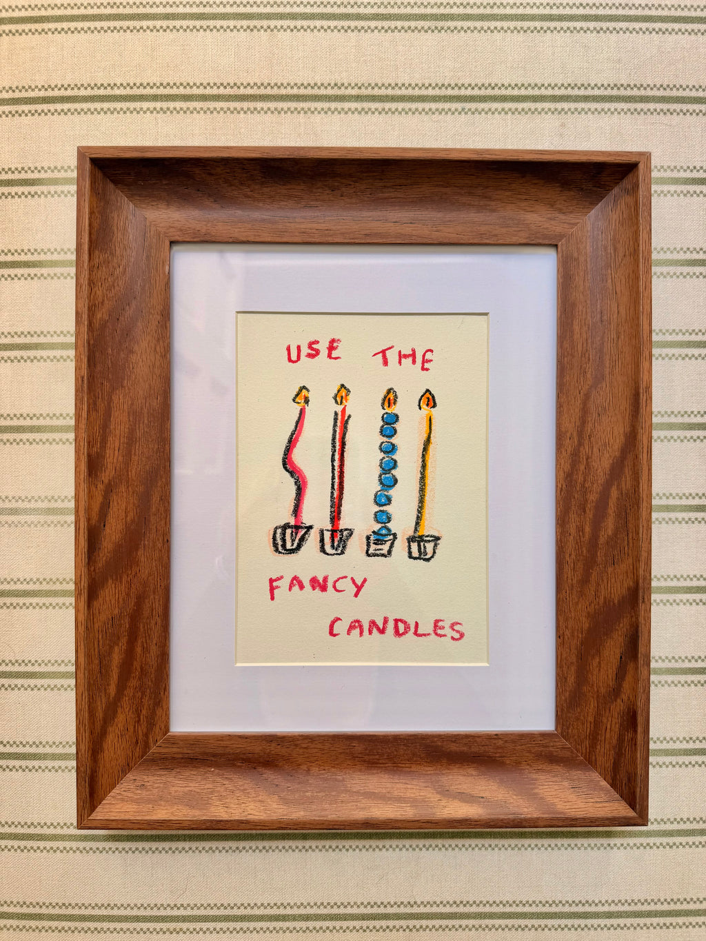 use the fancy candles