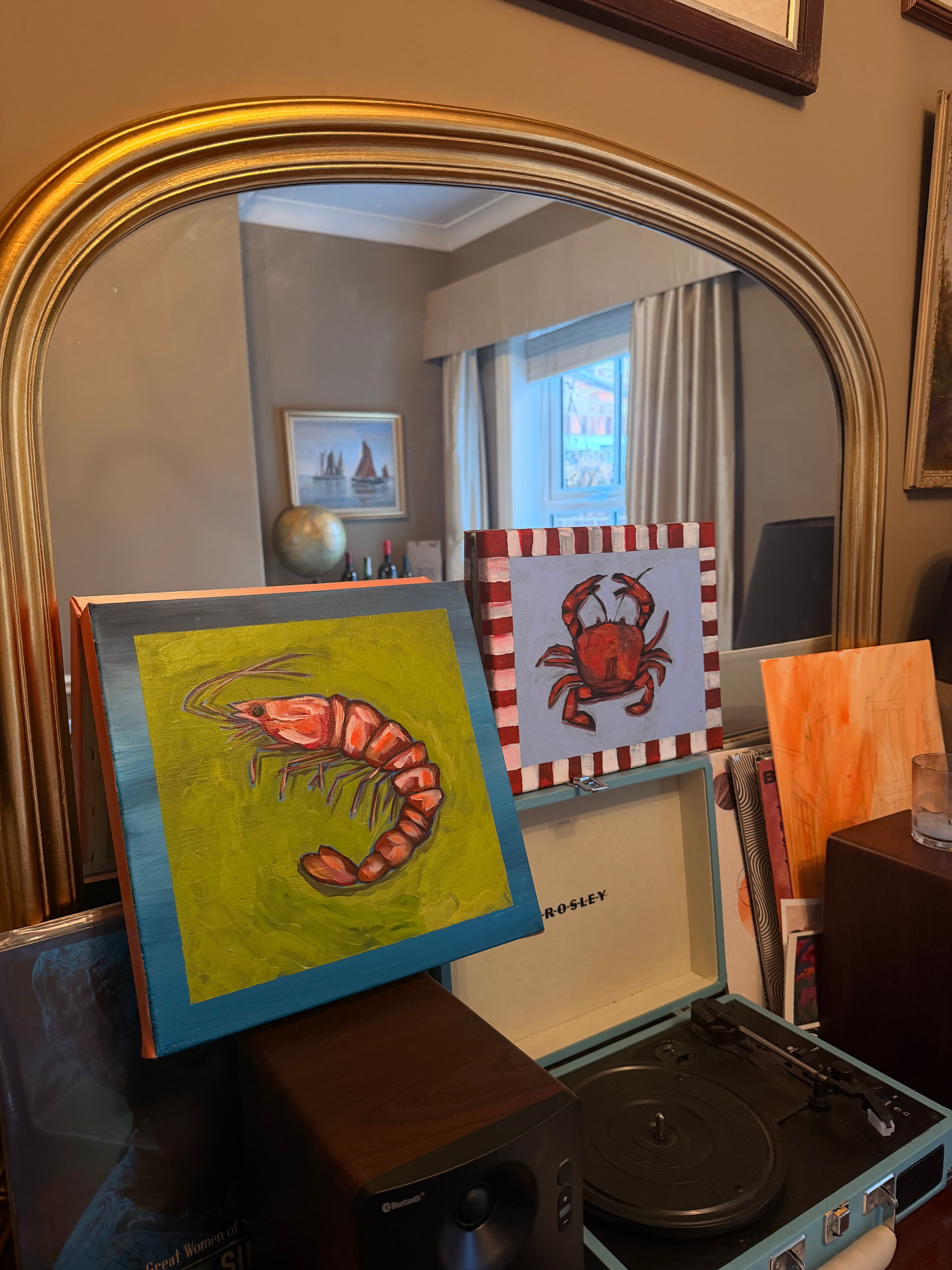 By the Seaside (Triptych)