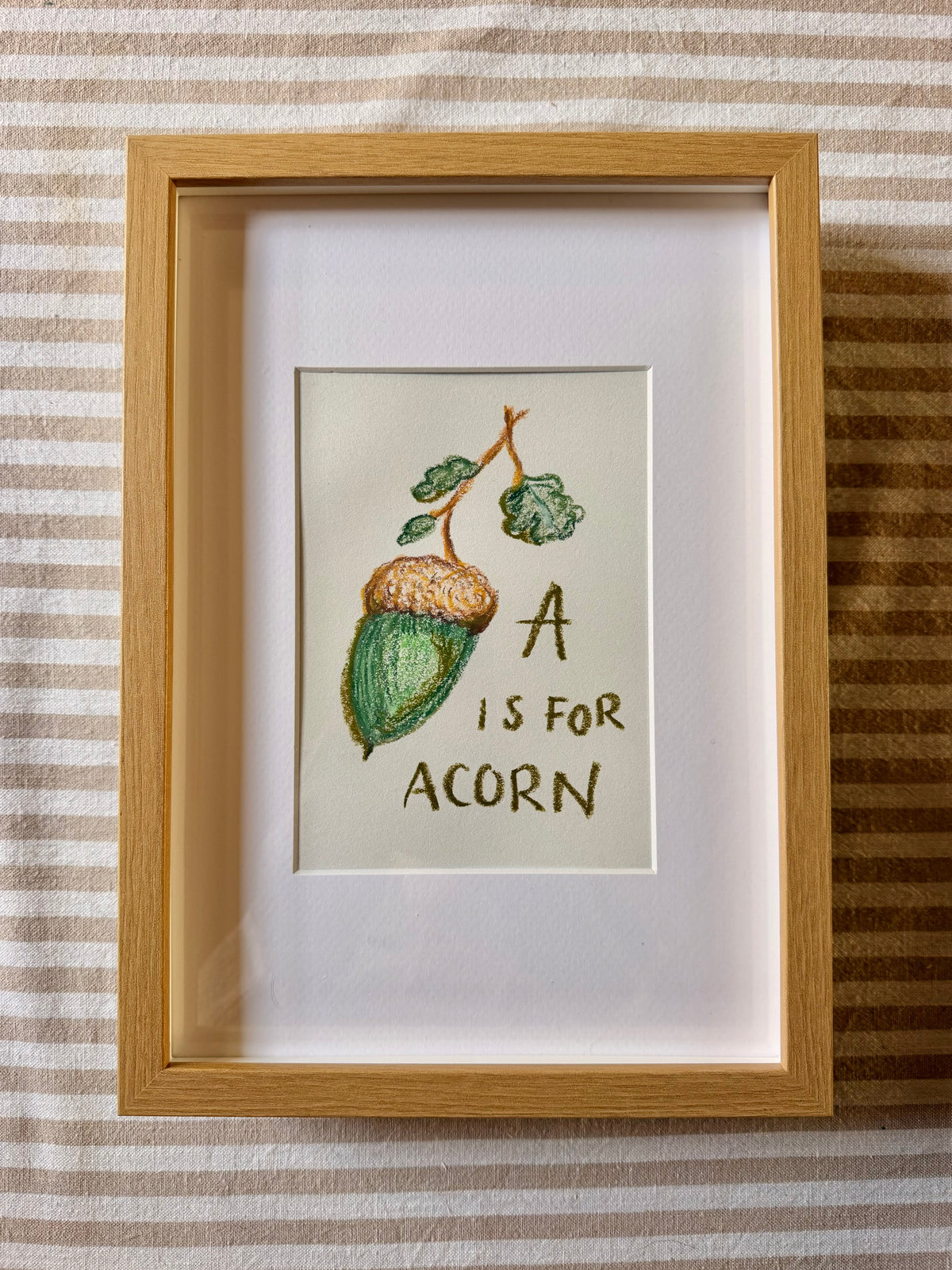A is for Acorn