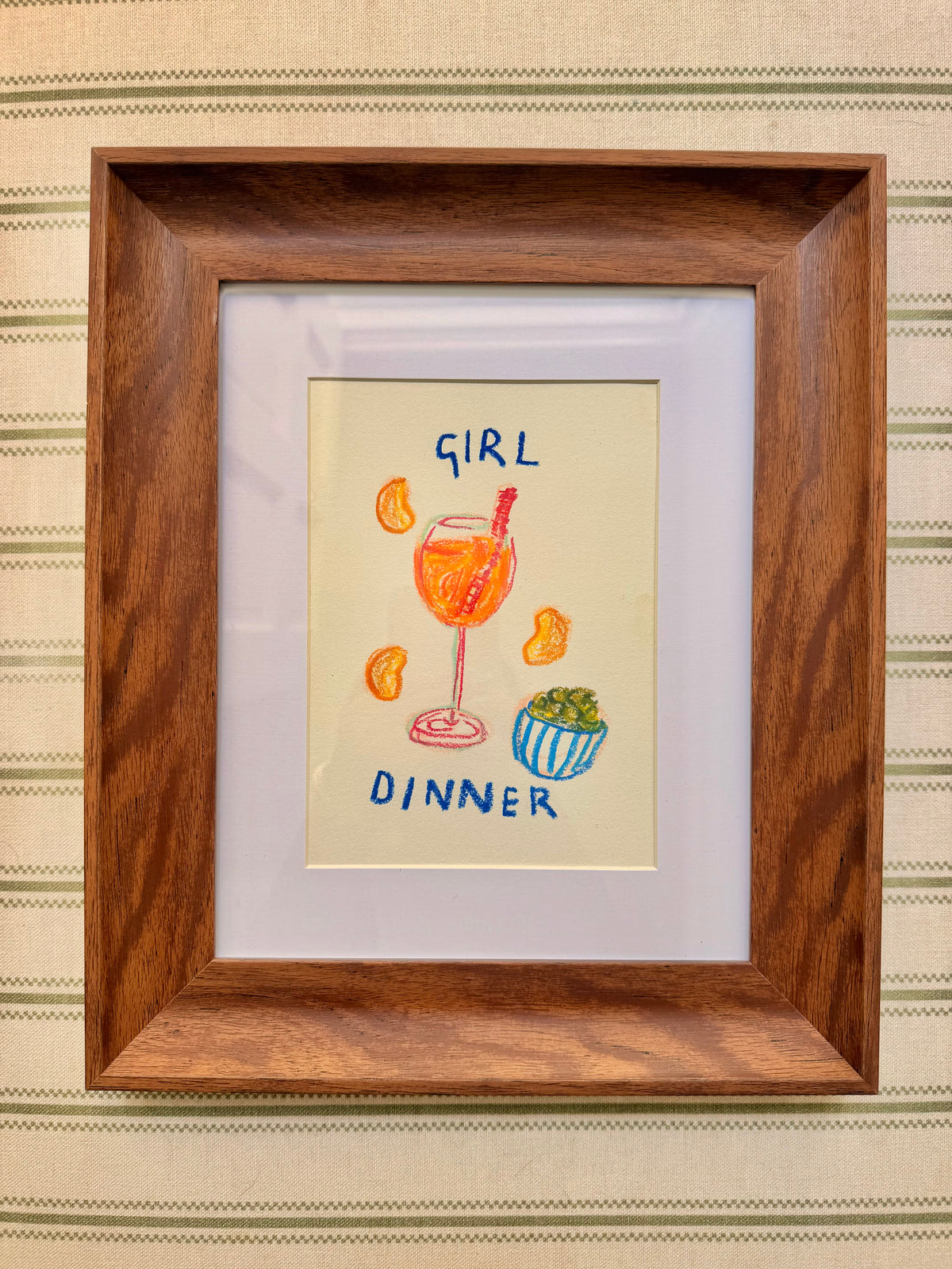 Girl dinner