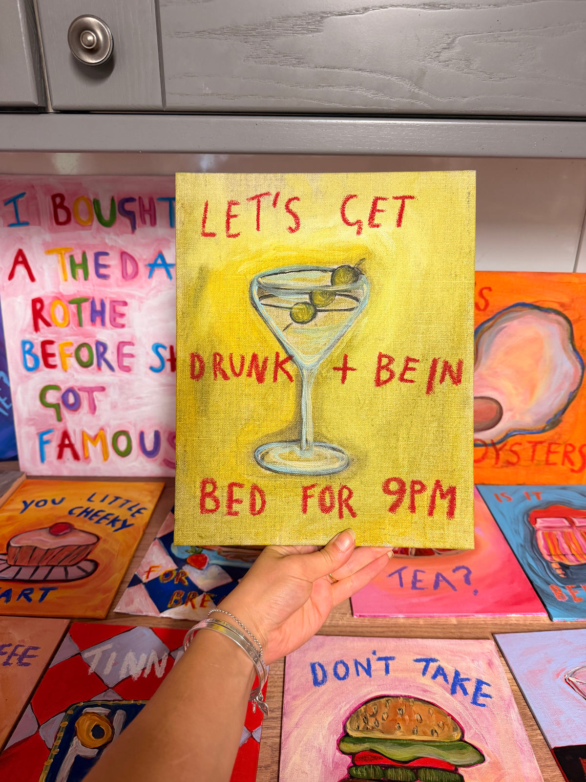 Let’s get drunk + be in bed for 9pm