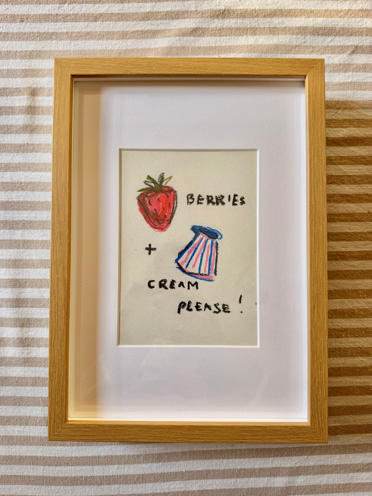 Berries and cream please!