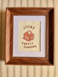 Sticky toffee pudding