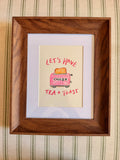 Let’s have tea and toast