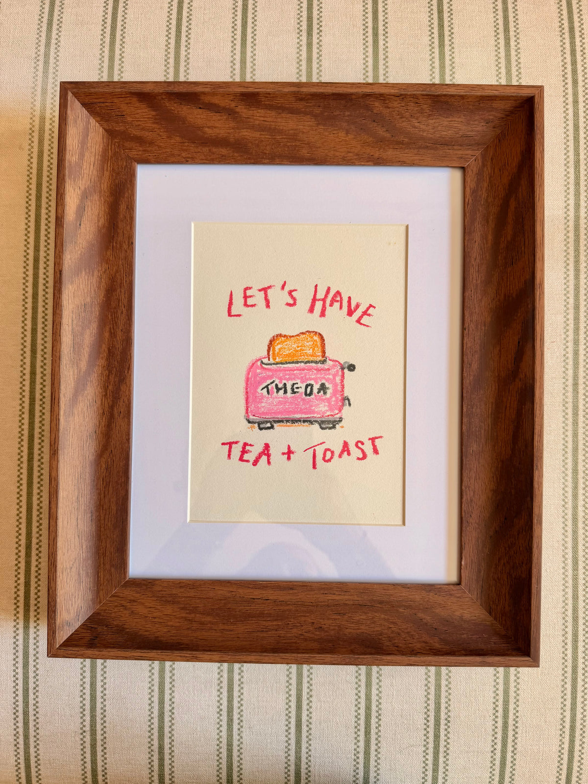 Let’s have tea and toast