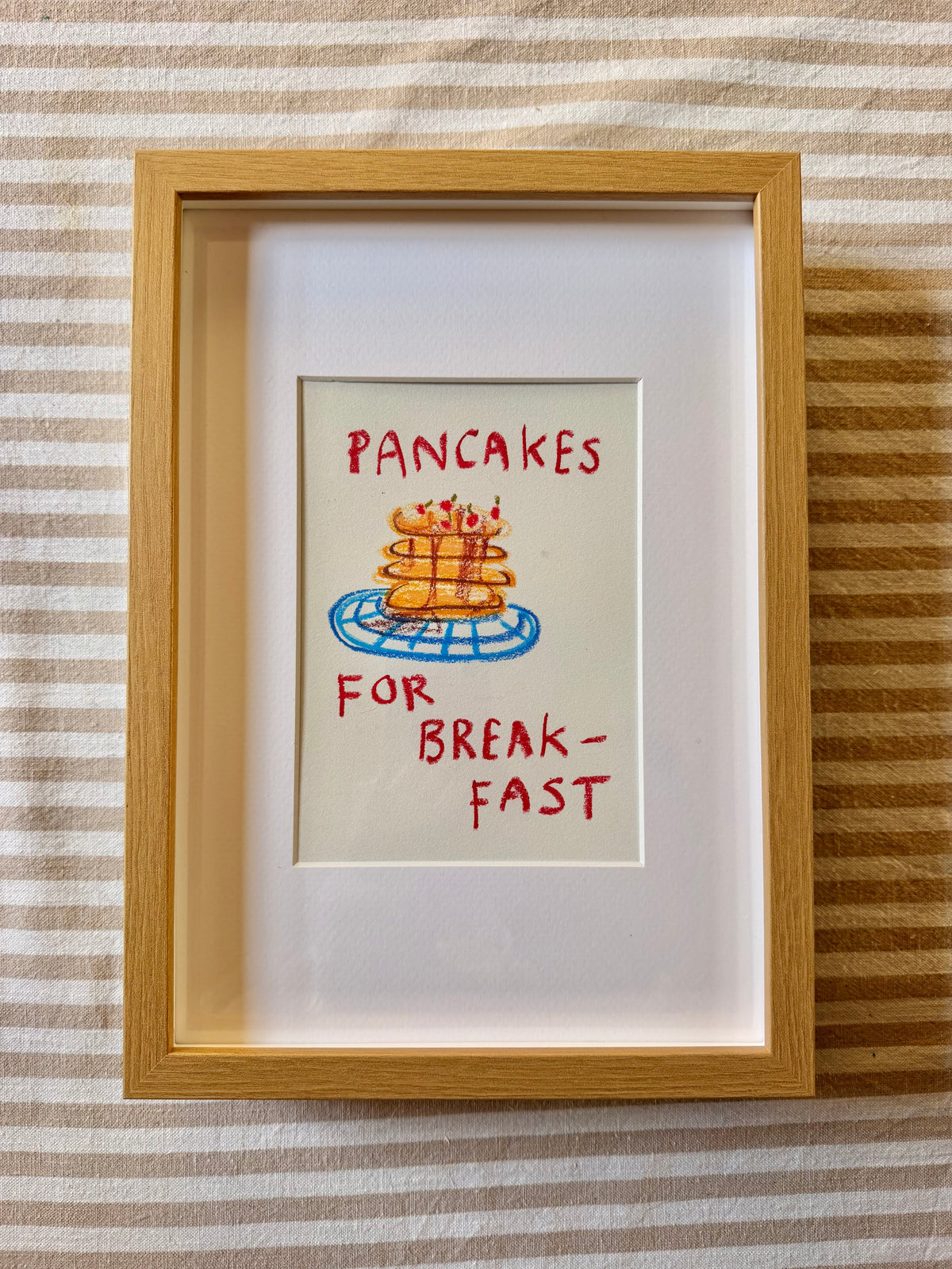 Pancakes for breakfast