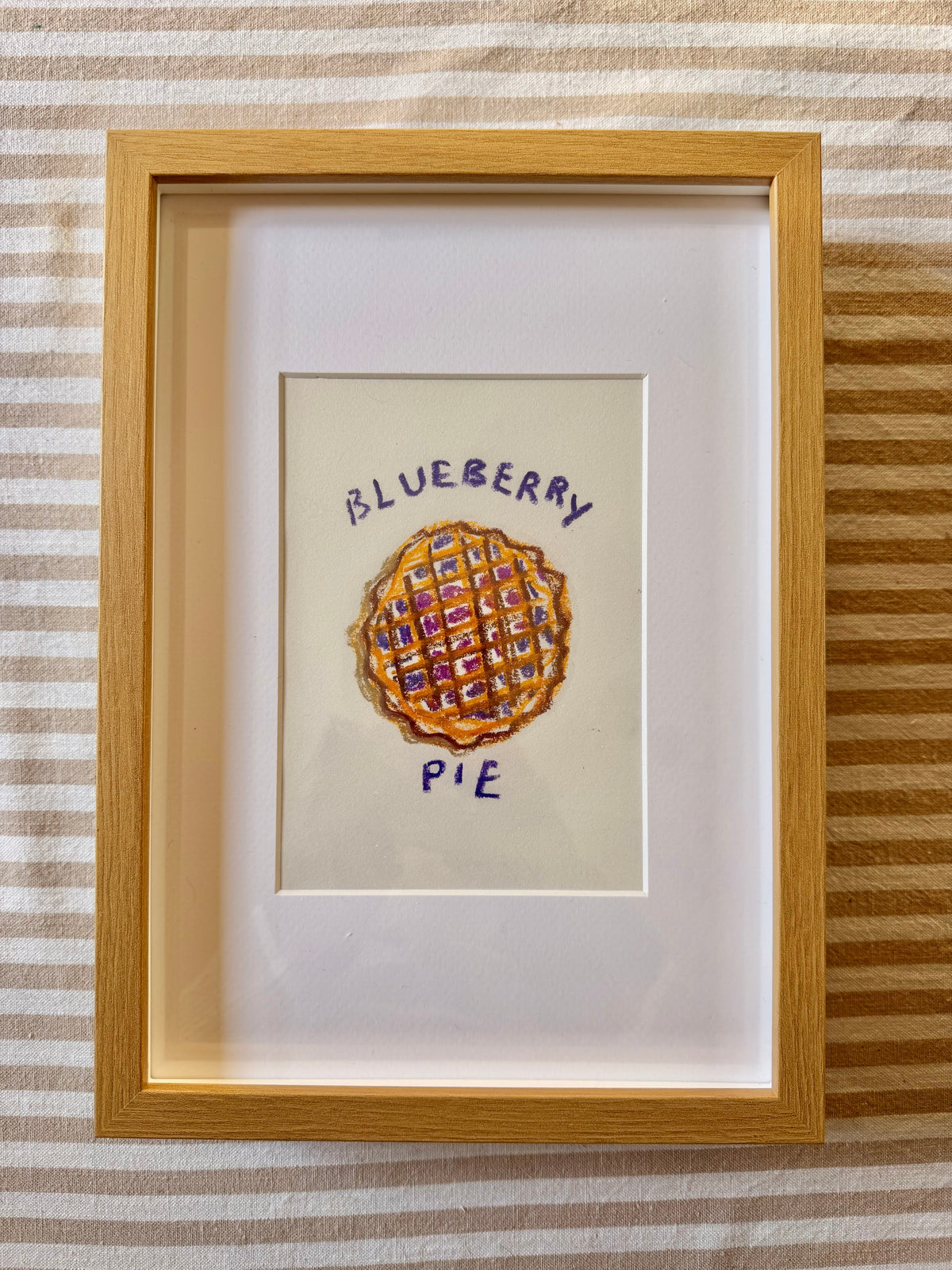 Blueberry pie