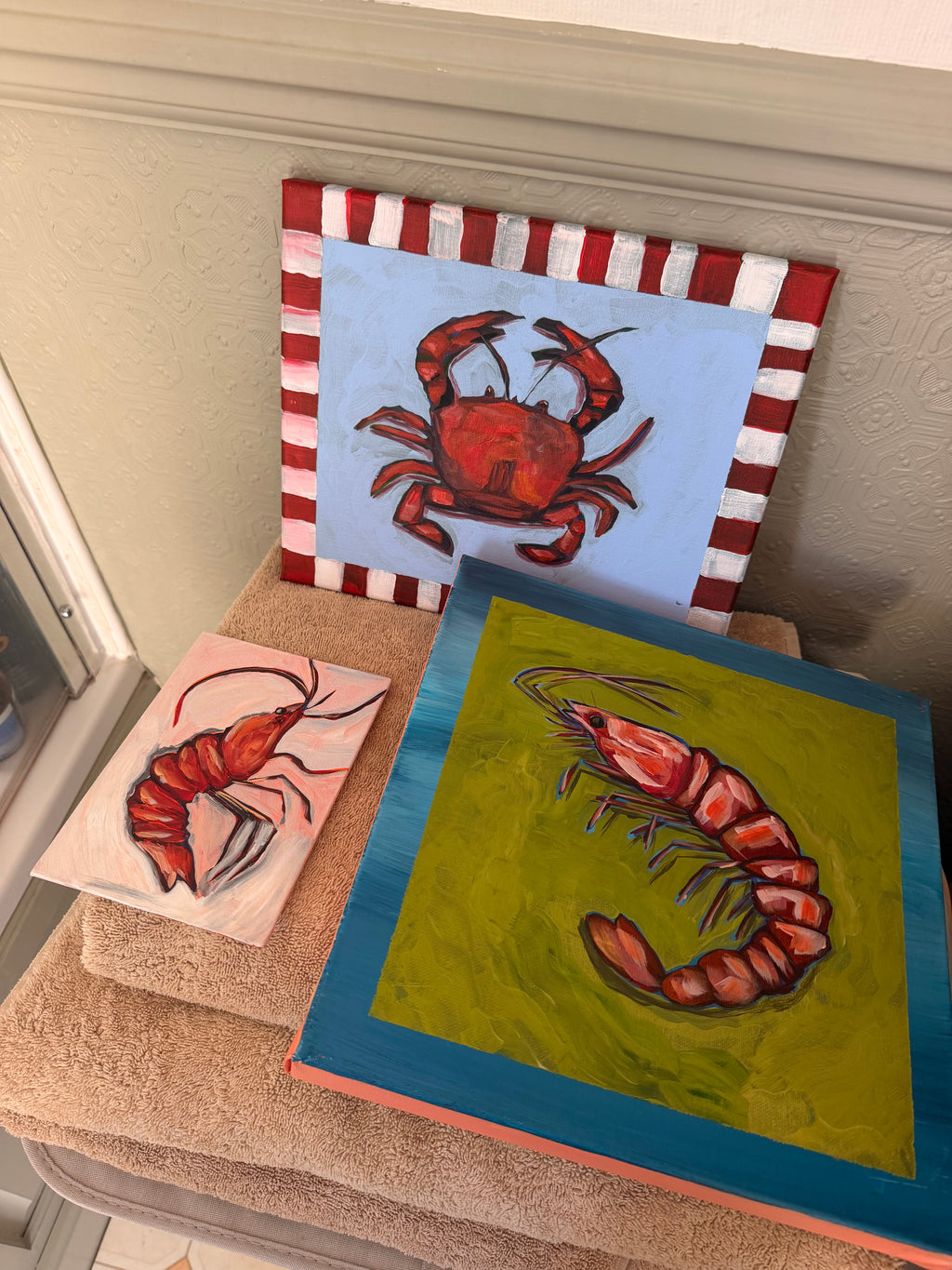 By the Seaside (Triptych)