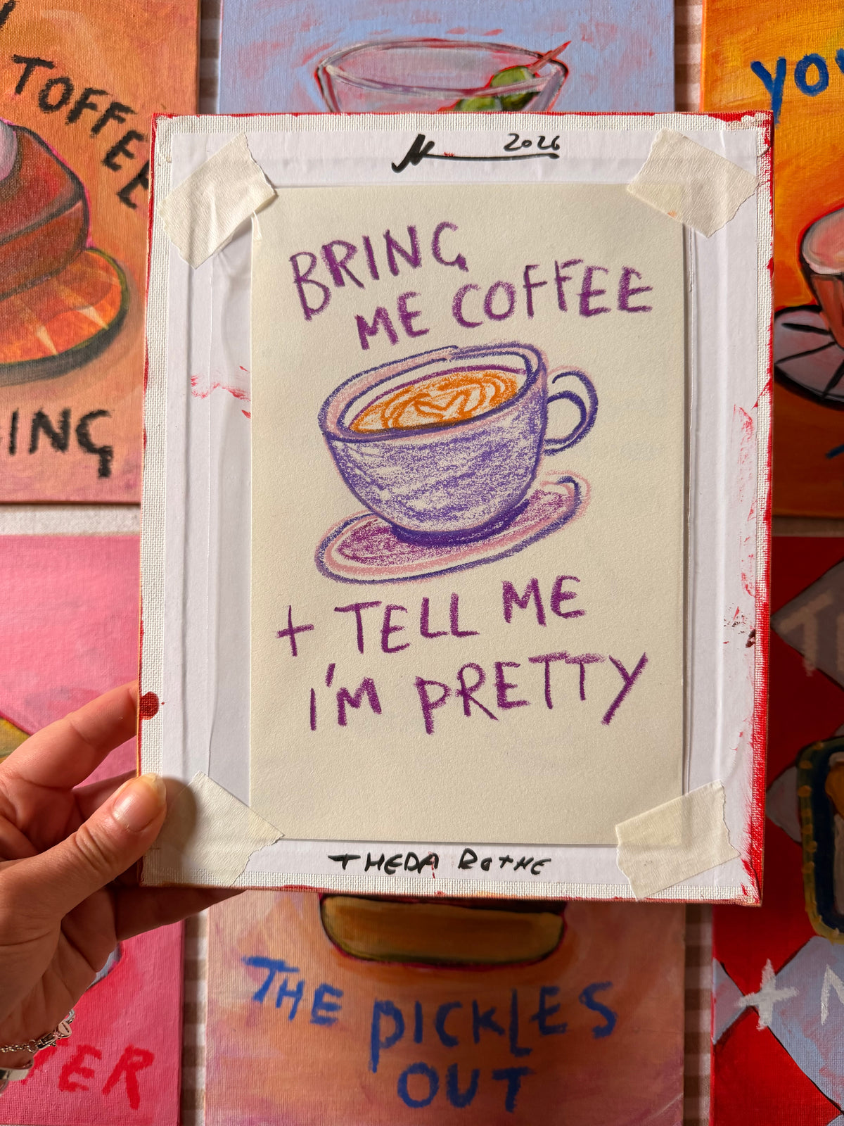 Bring me coffee + tell me I’m pretty