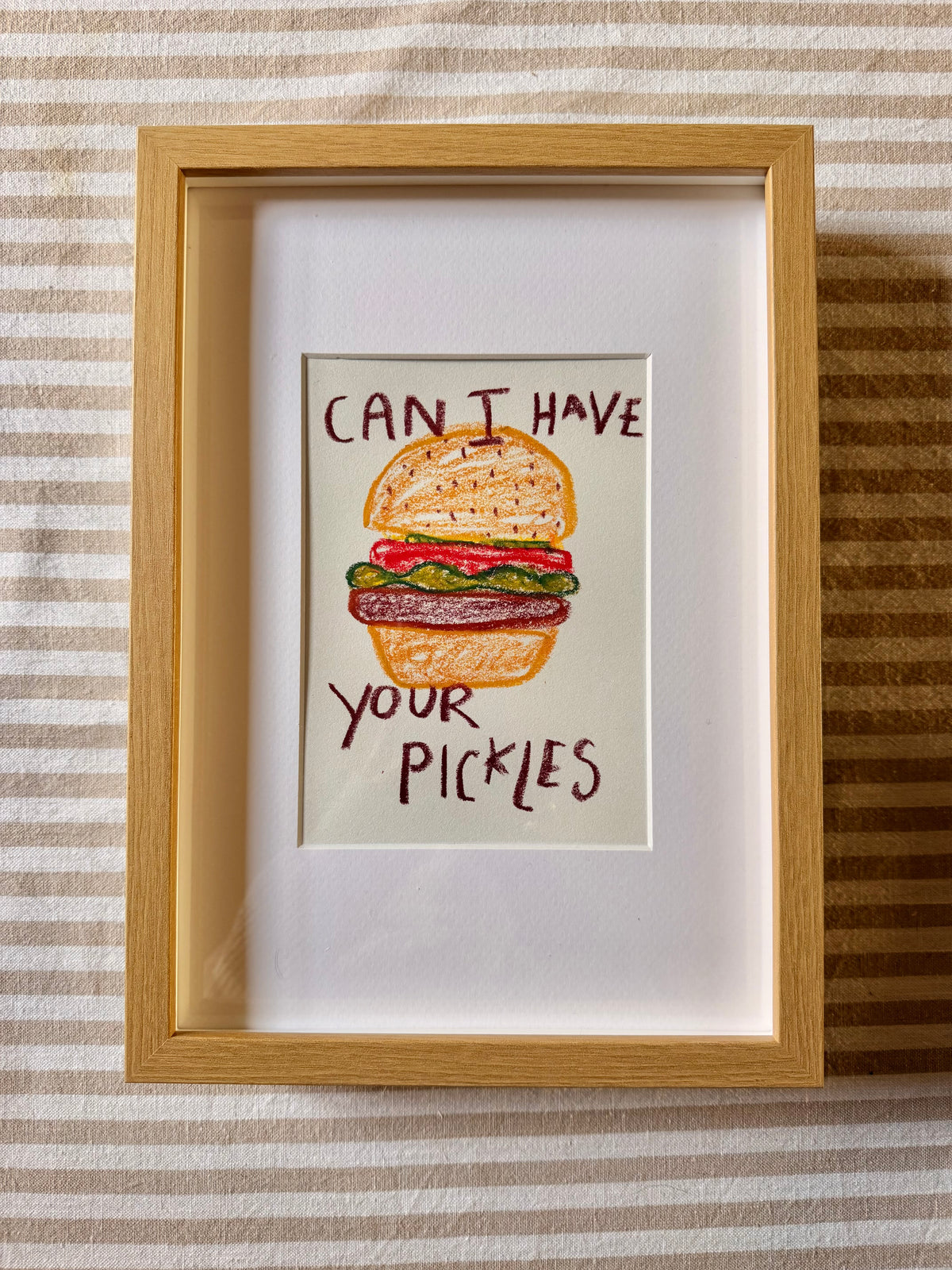 Can I have your pickles