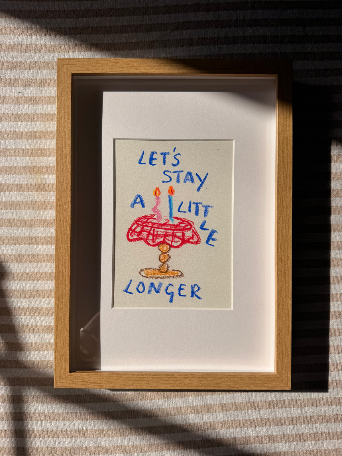 Let’s stay a little longer