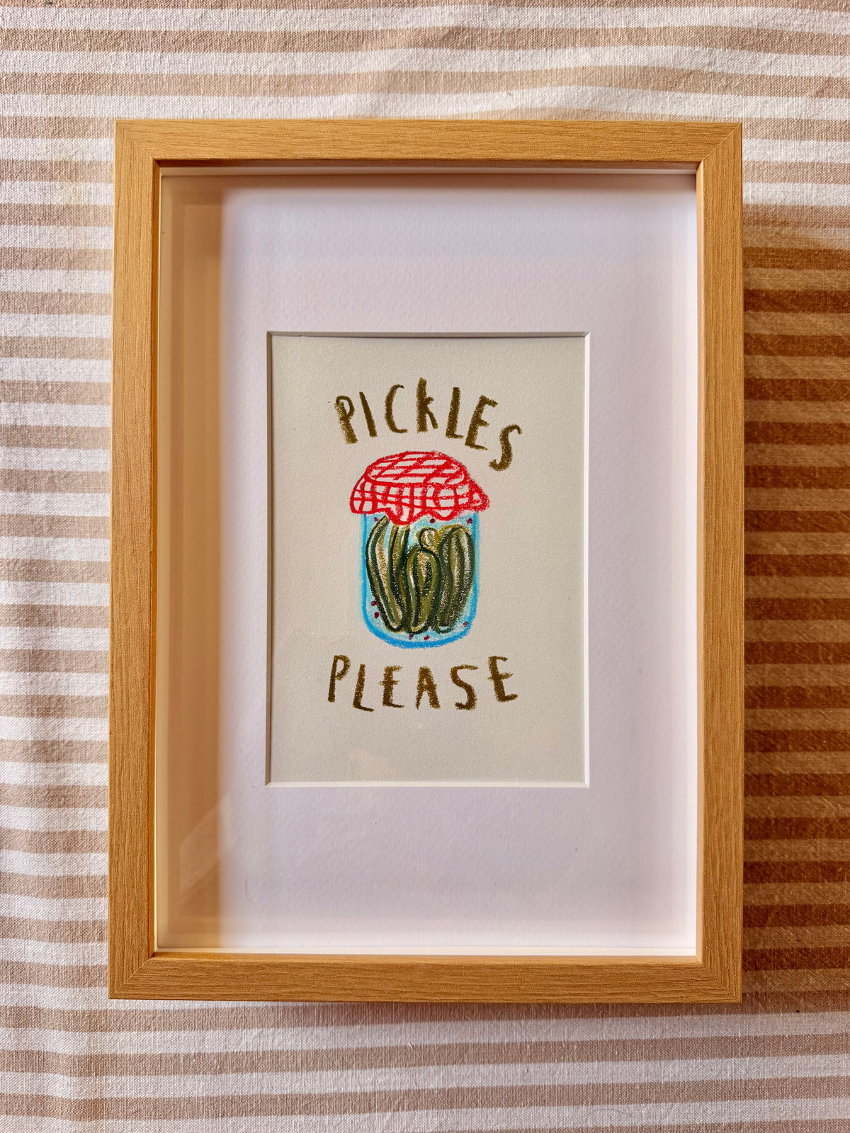 Pickles please