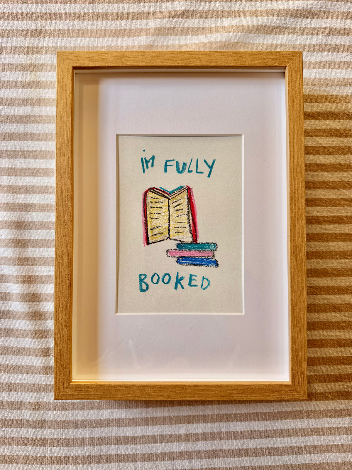 I’m fully booked