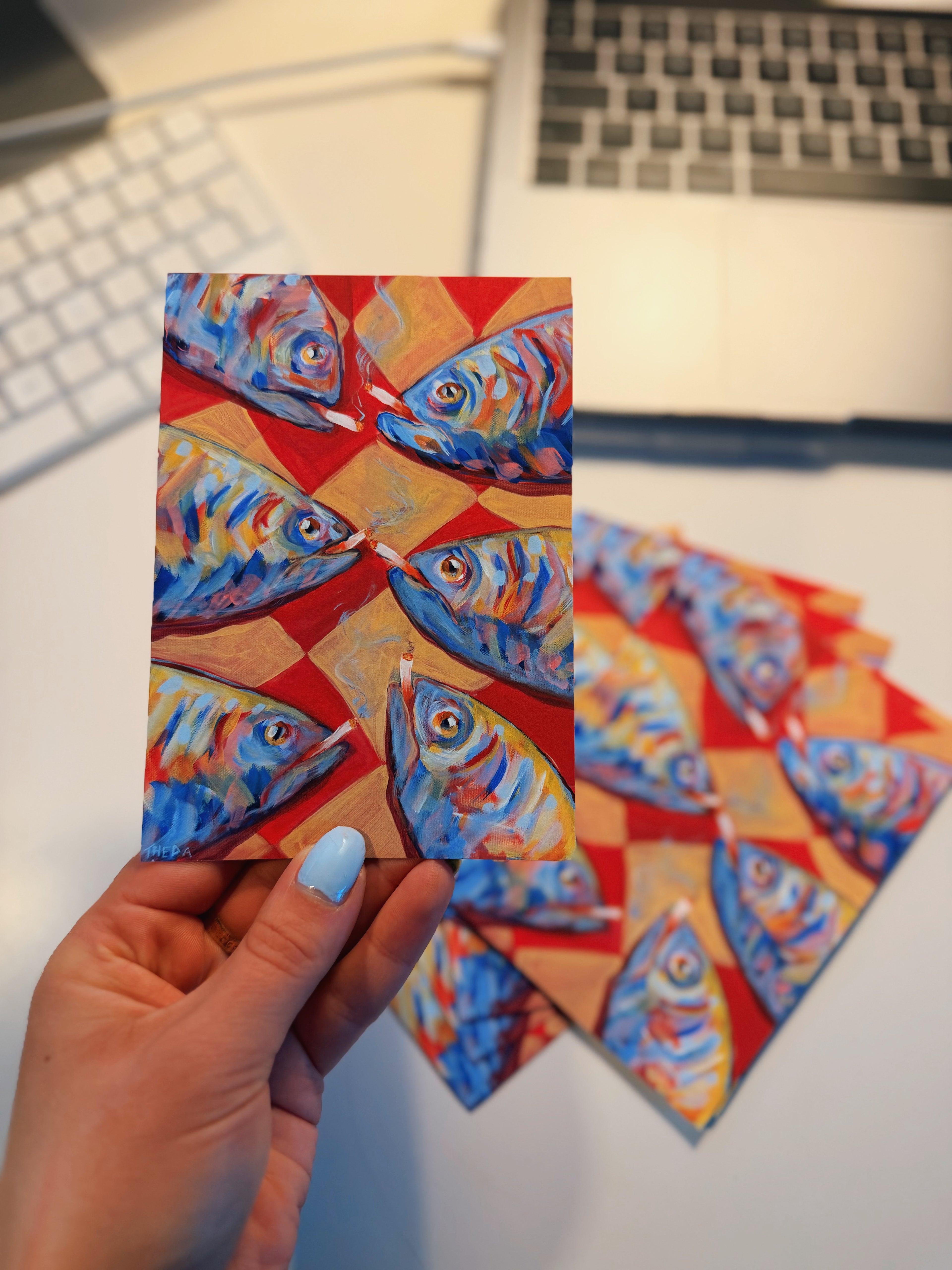 A6 Mini Prints - 'Smoked Trout'