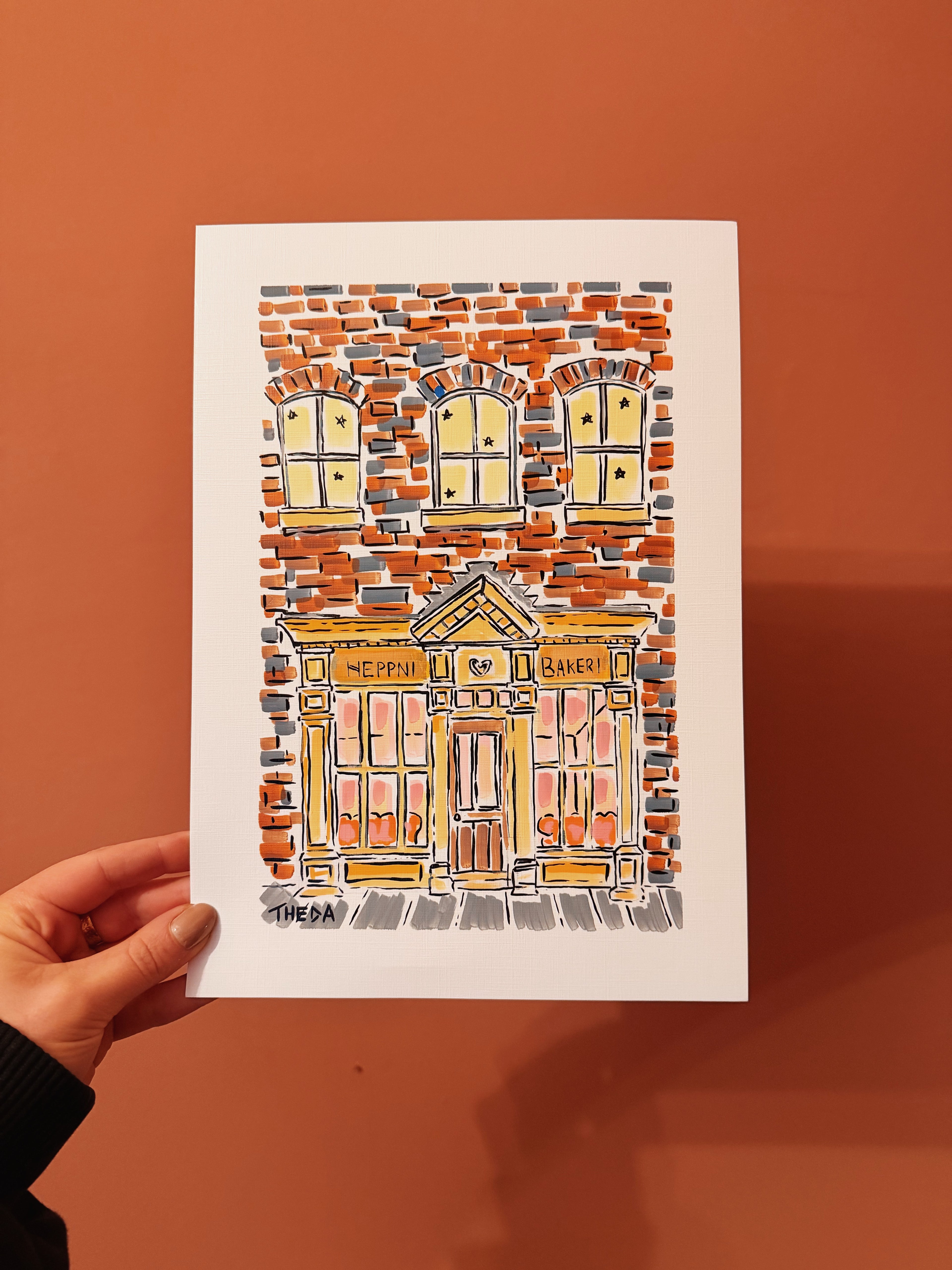 Heppni Bakery Print