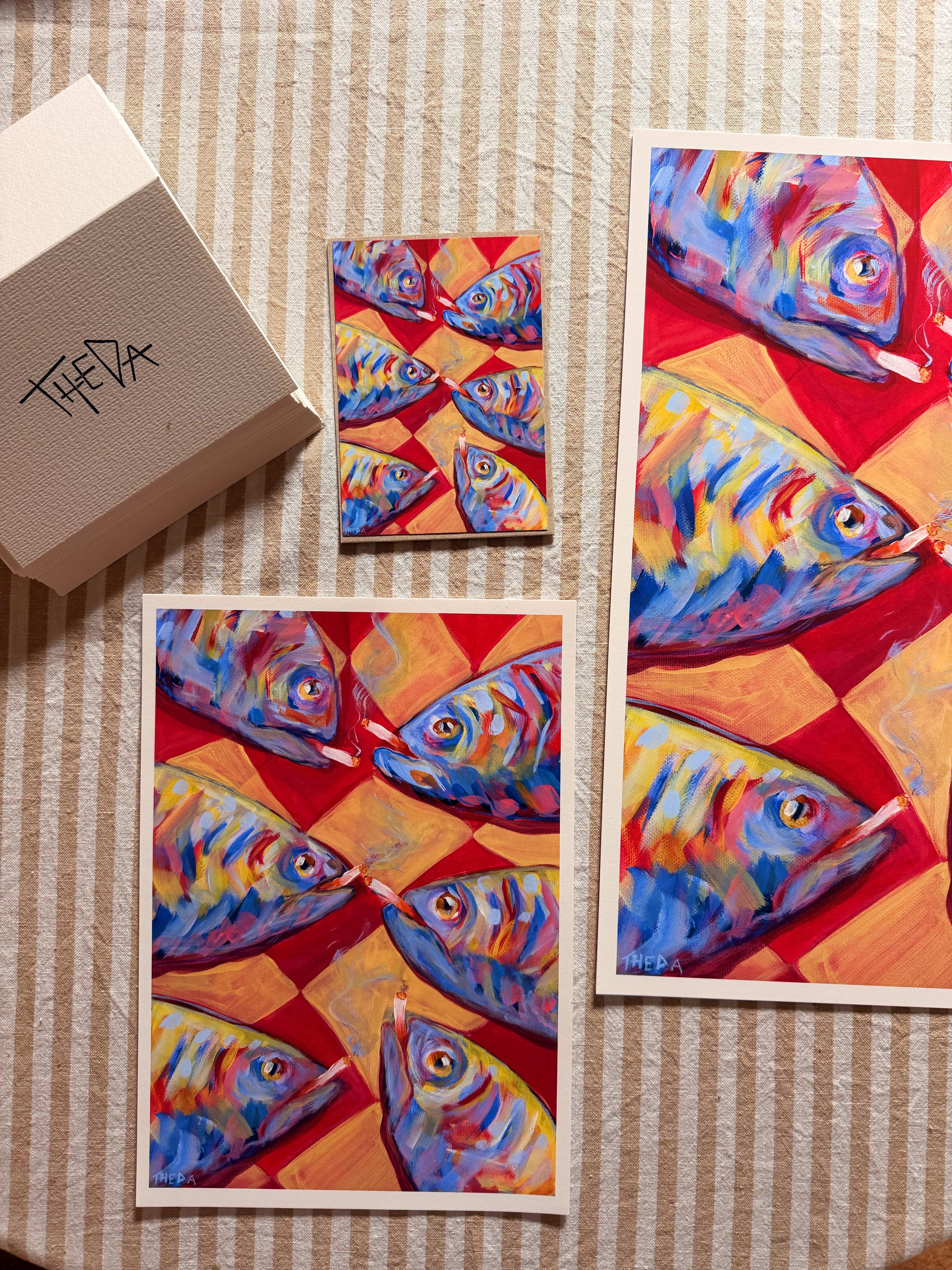 'Smoked Trout' Limited Print