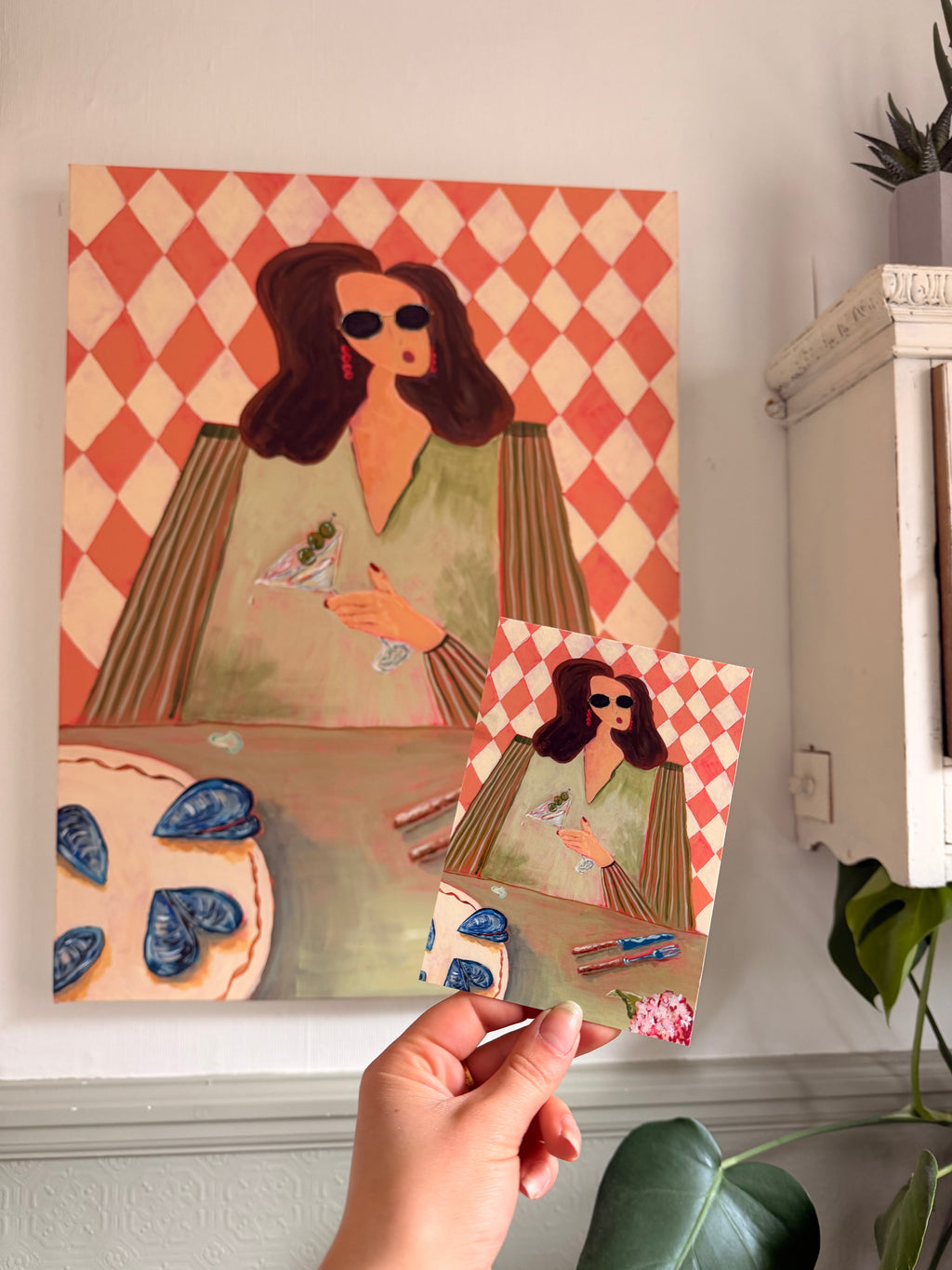 A6 Mini Prints - Tipsy Martini