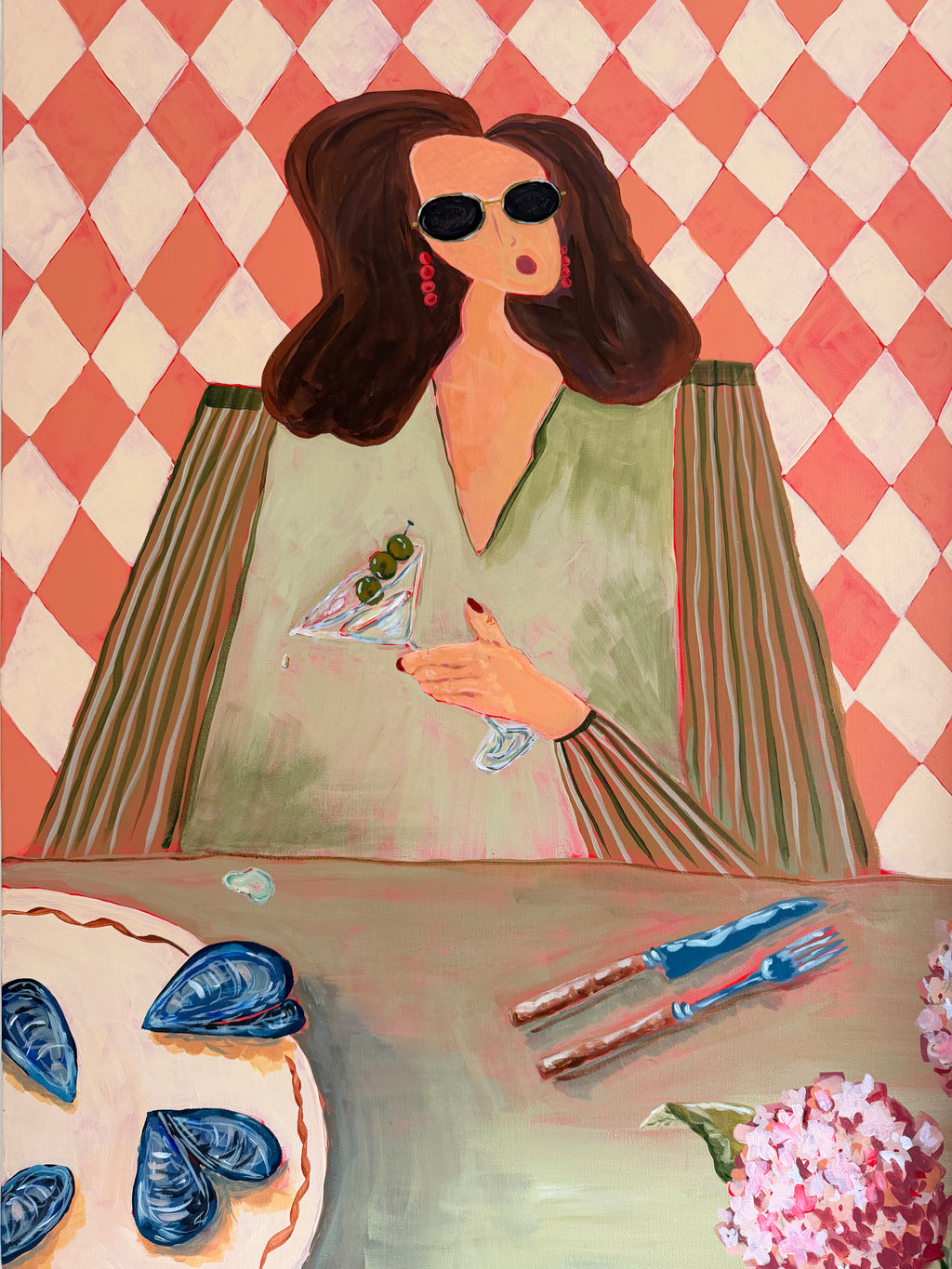 Tipsy Martini - Limited Print